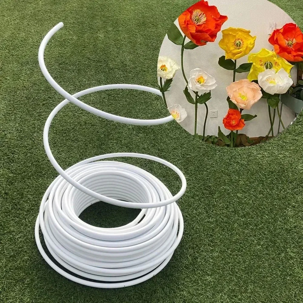 

5M PVC Aluminum Plastic Molding Pipe Party Decoration Styling Tube for Baby Shower Birthday Christmas Wedding DIY Props