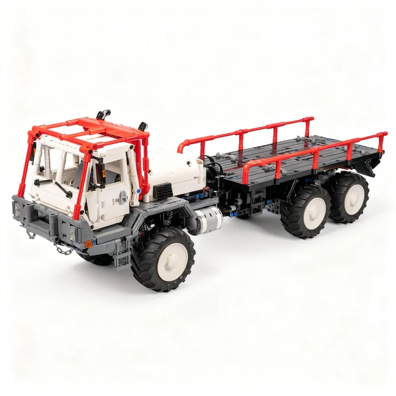 2033 детали MOC Foremost Delta 6x6 Техническая модель из строительных блоков, рождественский подарок, игрушка, конструктор, подарок на день рождения, кирпичики для творчества, художественная экспозиция.