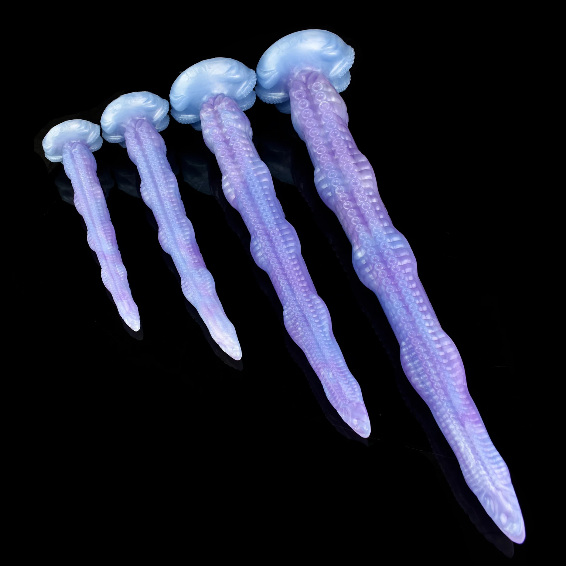 FAAK 21.6inch Long Butt Plug With Suction Cup S M L XL 4 Sizes Fantasy Octopus Leg Dildo Anal Beads Sex Toys For Women Man