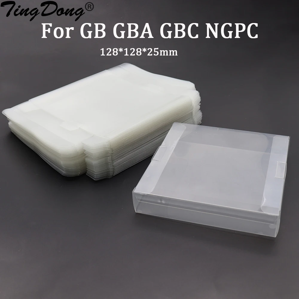 

5/10/20pcs High quality transparent Plastic box Protector Game Cartridge Case PET for GameBoy Advance Color for GB GBC GBA NGPC