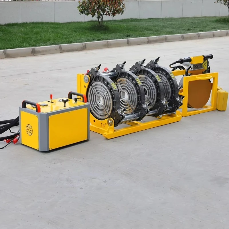 Electric Hydraulic HDPE Butt Fusion Welding Machine for Pipeline Construction