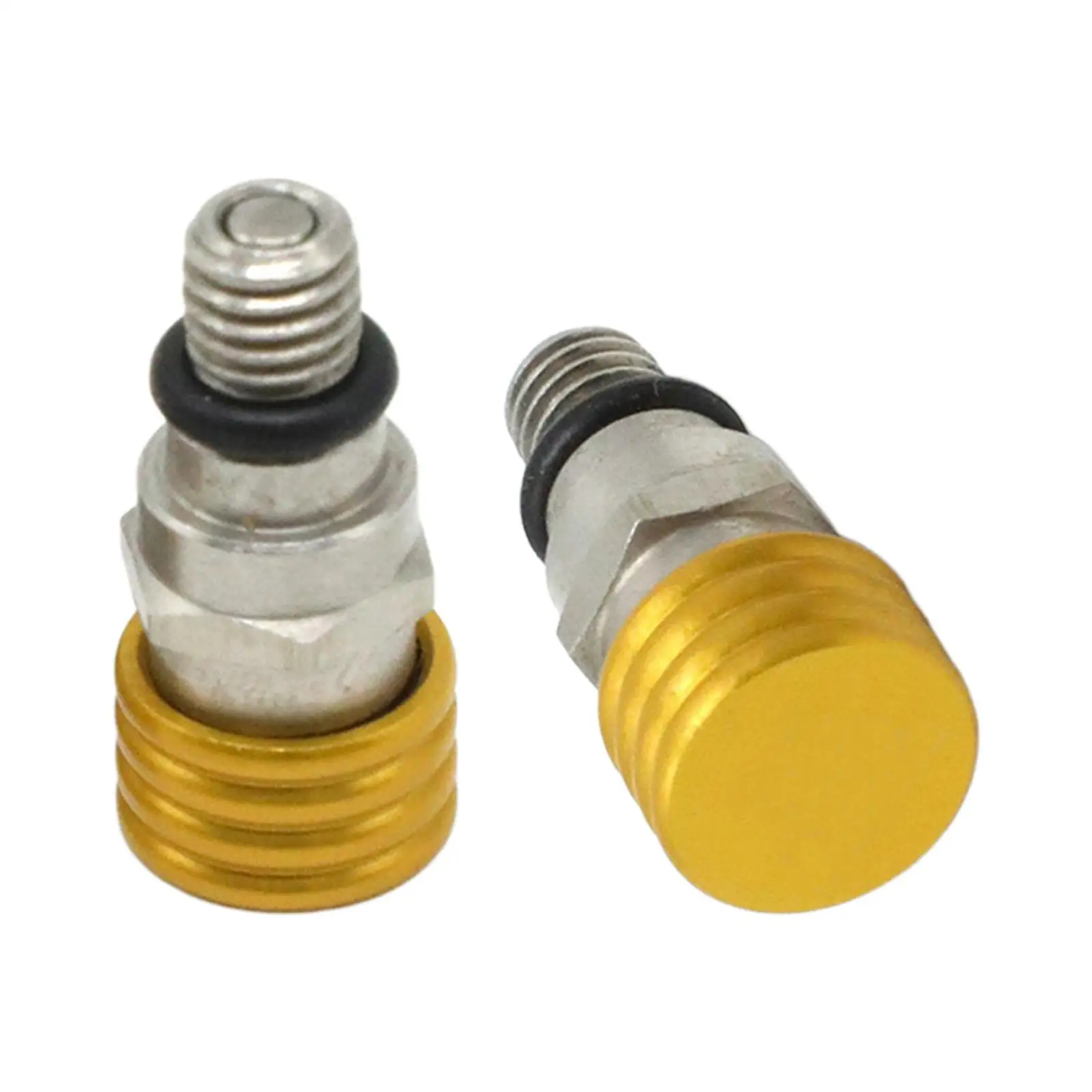 

Iron M5 0.8mm Fork Air Bleeder Valve Gold Replacement Accessory Motorbike Part for Pitbike 125cc Full Bike