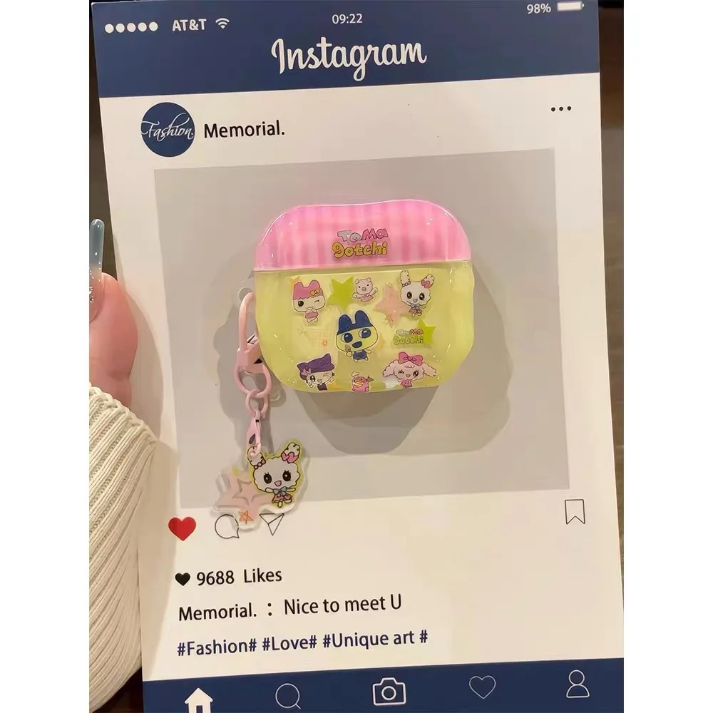 

Cute cartoon with charm headphone case for AirPods Pro 2 4 cover earphone charging case for AirPods 1 2 3 4 protective cover
