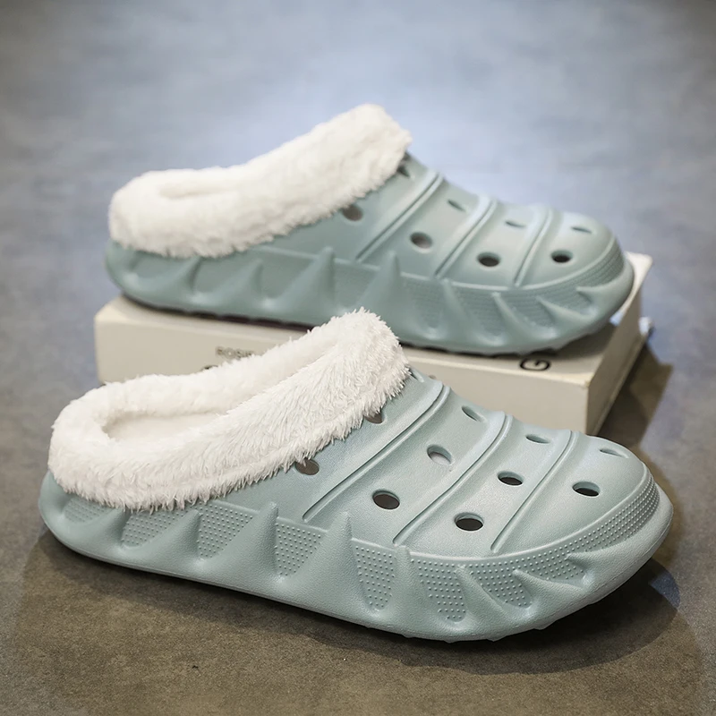 

Зимние домашние домашние тапочки, шлепанцы для пар, непромокаемые зимние домашние теплые пушистые тапочки, плюшевые хлопковые тапочки, шлепанцы