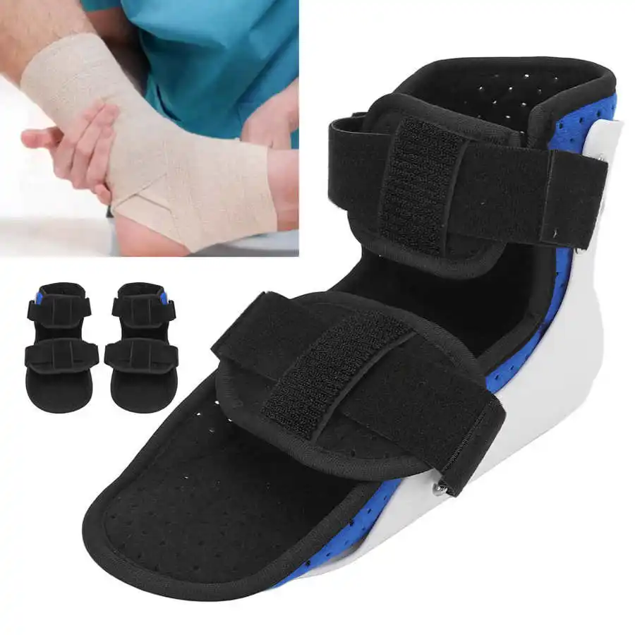 Foot Drop Corrective Splint Ankle Sprained Rehabilitation Walking Boot Ankle Fractured Injury Fixed Brace Varus Valgus Orthosis