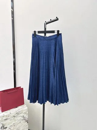 2024 Women's Clothing pleated skirt Spring Summer New 0430