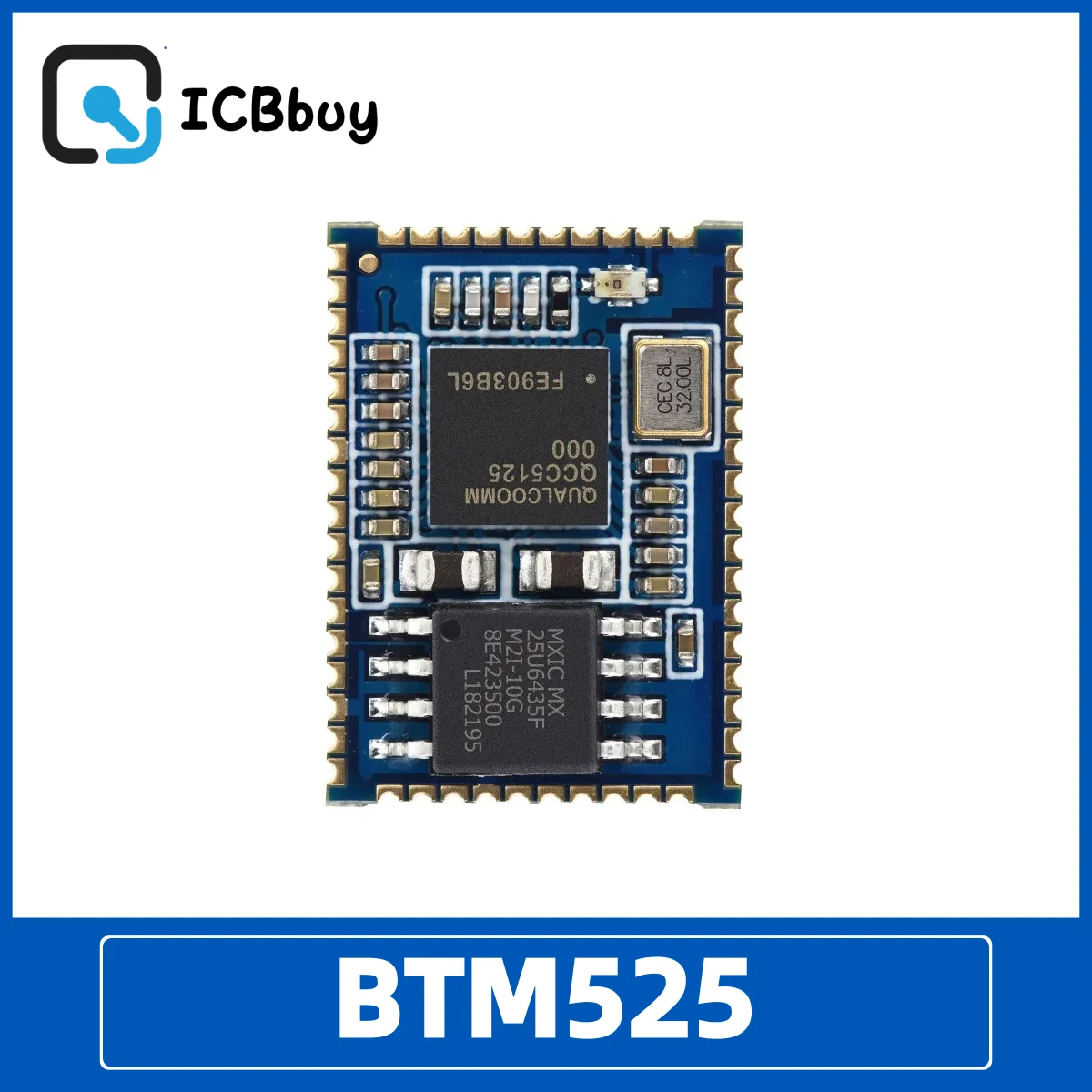 BTM525/QCC5125 Bluetooth 5.0 Audio Module Aptx HD I2S SPDIF