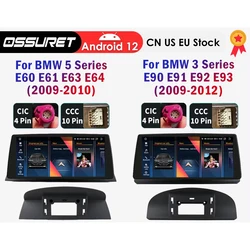10.33' Android Car Radio For BMW 5 Series E60 E61 E63 E64 E90 E91 E92 E93 CCC CIC Multimedia Video Player Navi GPS Carplay 4G