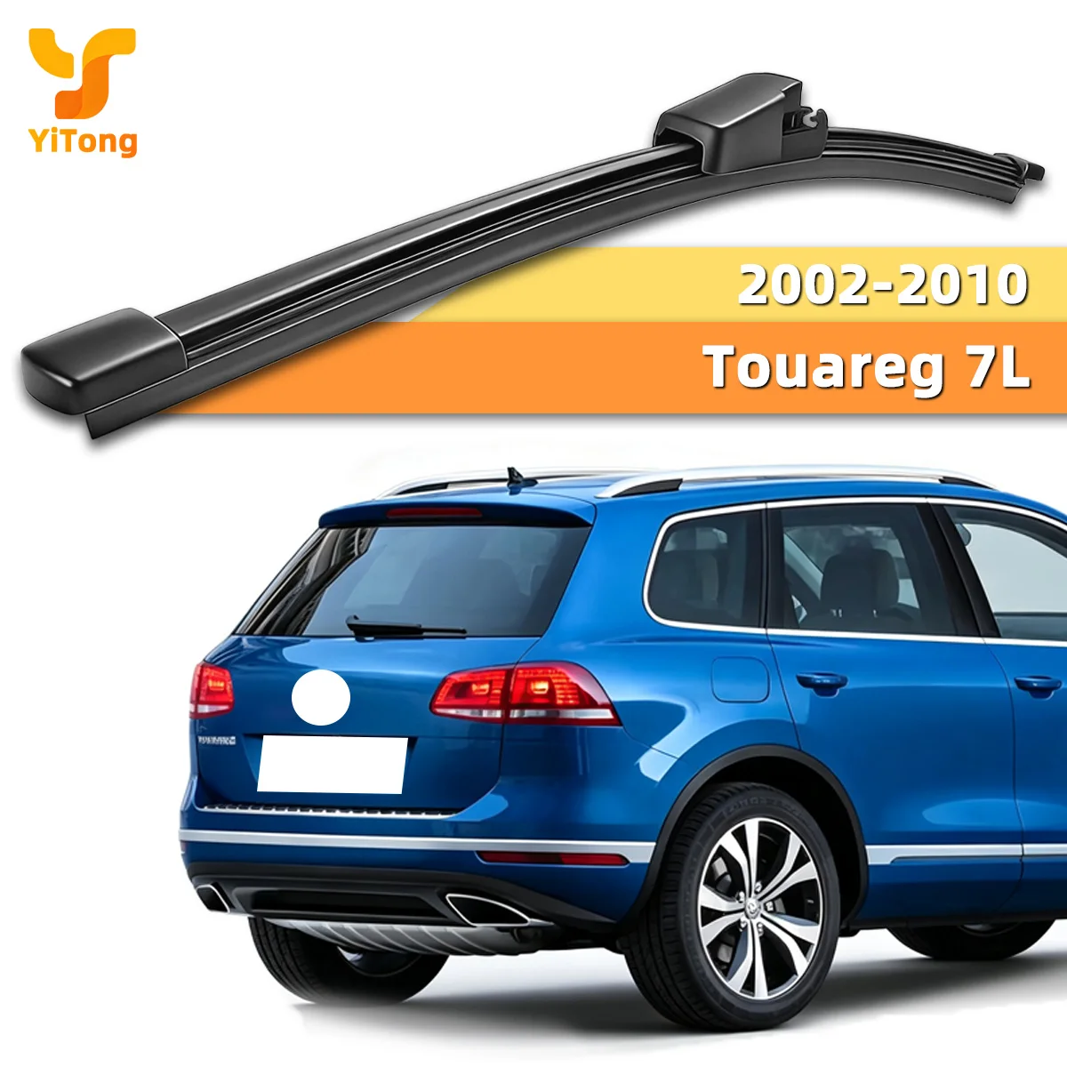 

Yitong Fit For Volkswagen VW Touareg 7L 2002-2010 Rear Wiper Blade Natural Rubber Refill Quiet All Weather Rear Window Wiper
