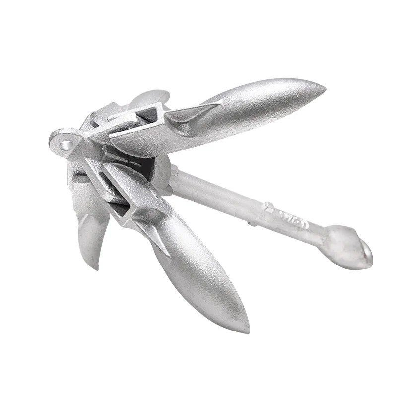 

Marine Folding Speed Boat Anchor Carbon Steel Fixed Hard Body Inflatable Fishing Boat Accessories Wholesale