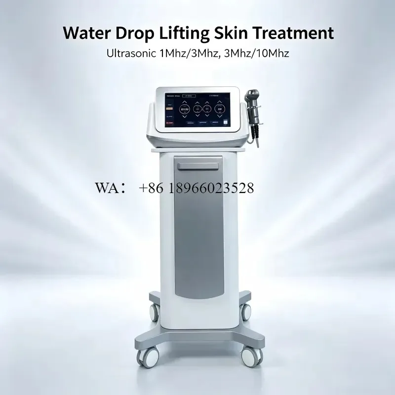 WMWMNU for LDM Treatment 1 3 10Mhz Ultra Water Drop Lifting Sonic Local Dynamic Micro Massage Facial Massager