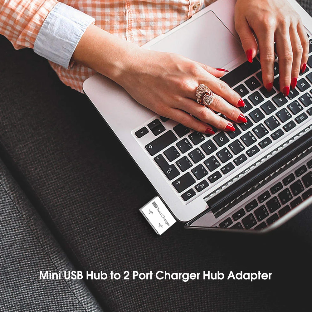 USB Splitter USB Male to Dual USB Female Laptop Mobile Phone Adapter Data Transfer Conventer Extension Connector