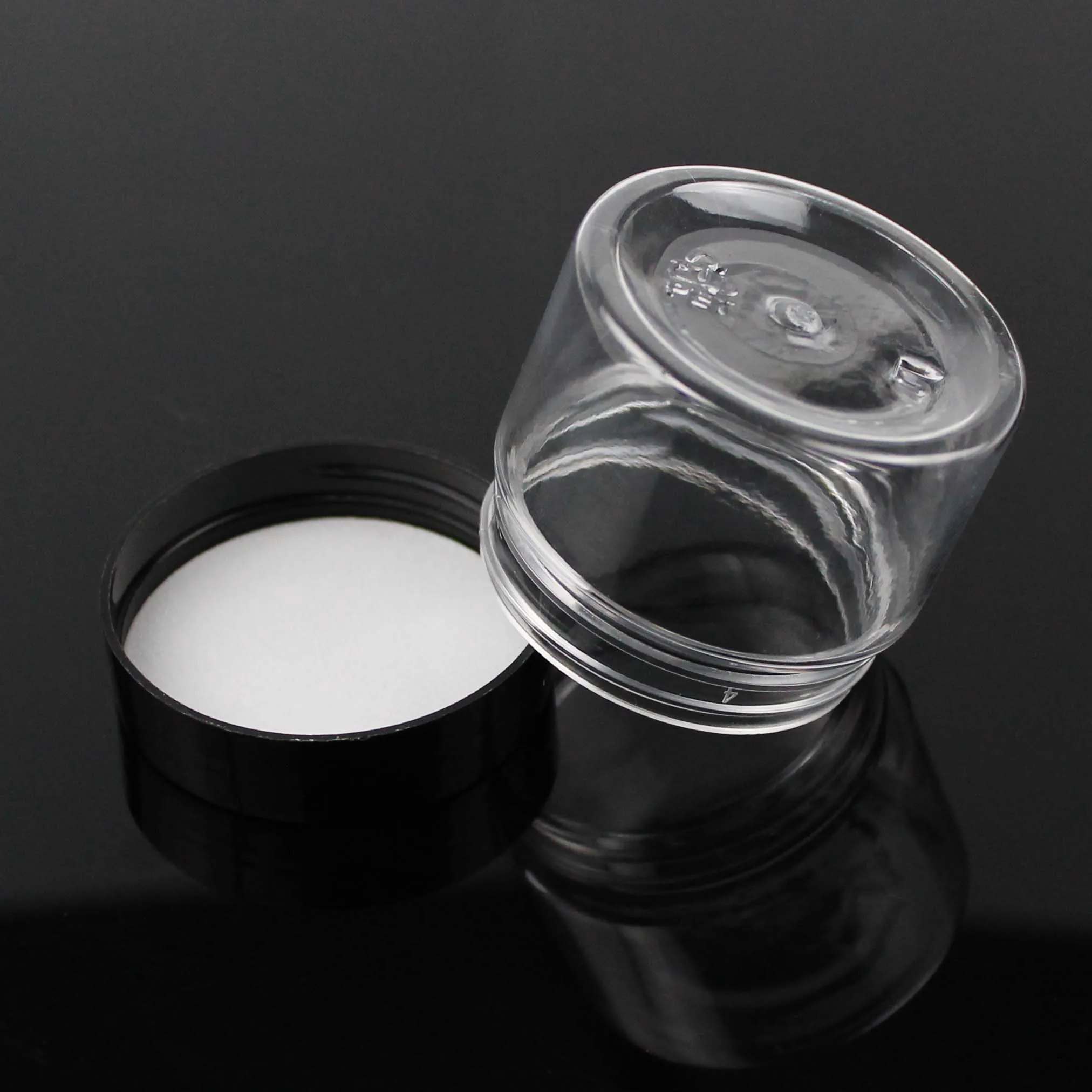 30Pcs/pack 50g Plastic Cosmetics Jar Makeup Box Travel Face Cream Bottle Container Empty Makeup Jar Pot Refillable Bottles