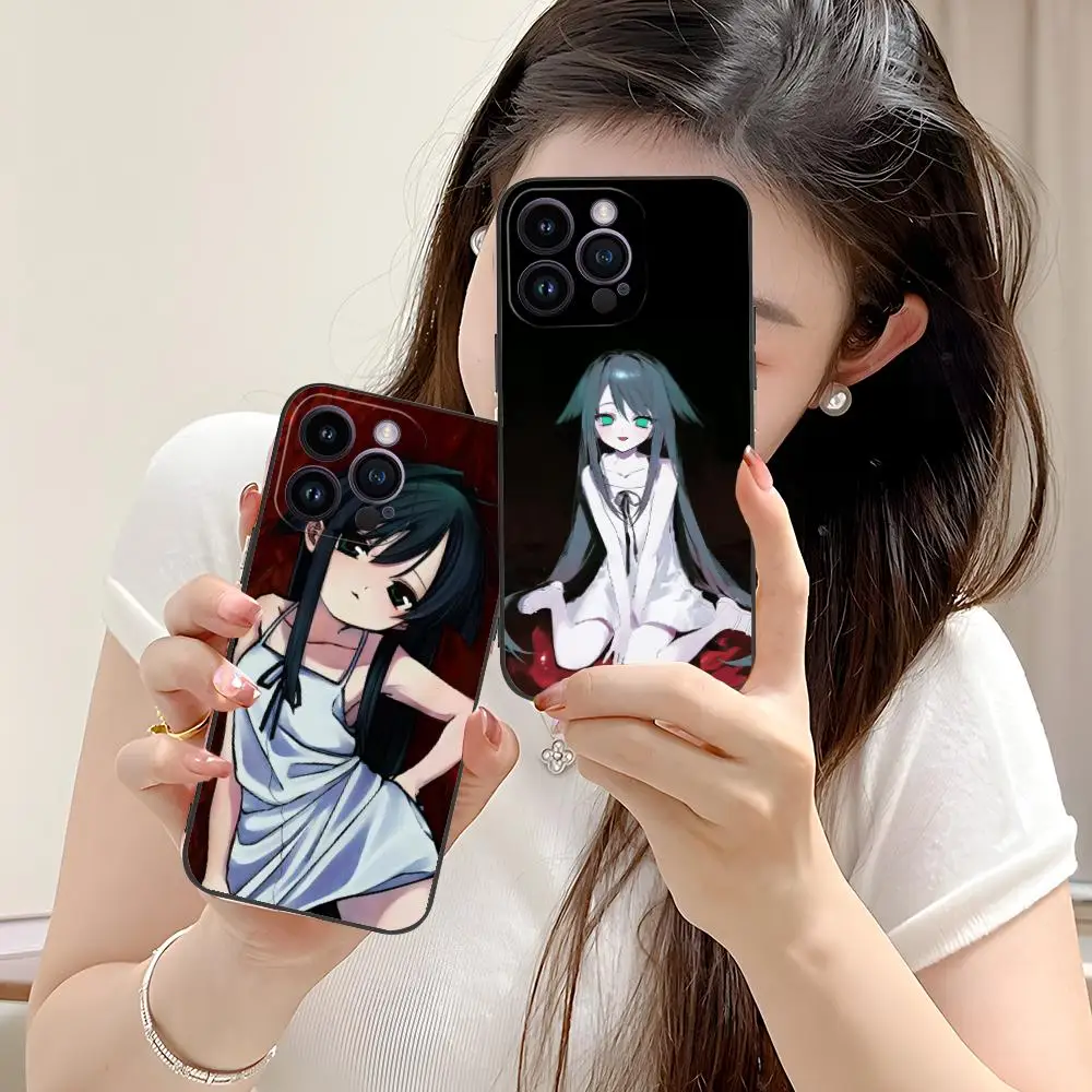 Saya no Uta حافظة هاتف محمول لهاتف آيفون 17 16 15 14 13 12 11 X XR XS 8 7 Air Pro Max Plus غطاء ملون صغير جميل