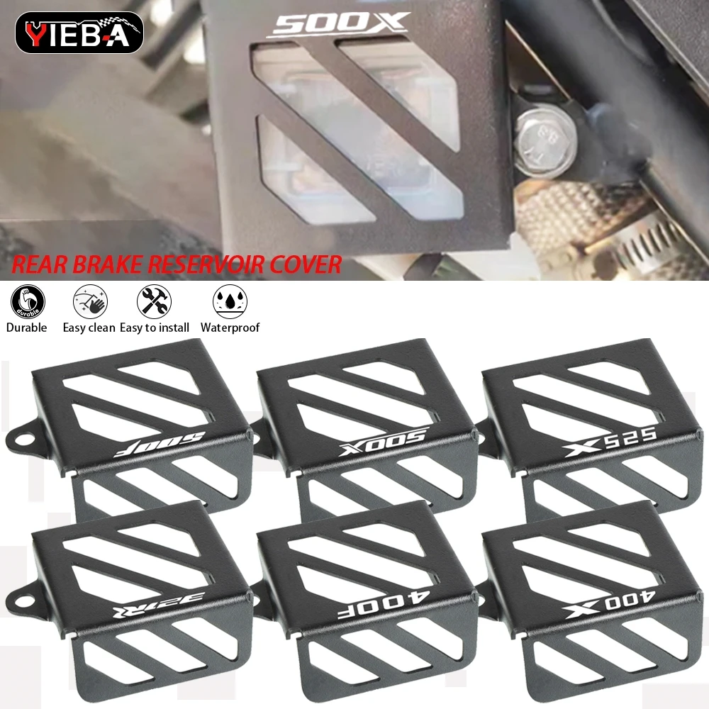 

New Rear Brake Fluid Reservoir Cover Protector Guard Oil Cap For KOVE 525X 400X 400F 500X 500F 321RR 321R YIEBA Accessories