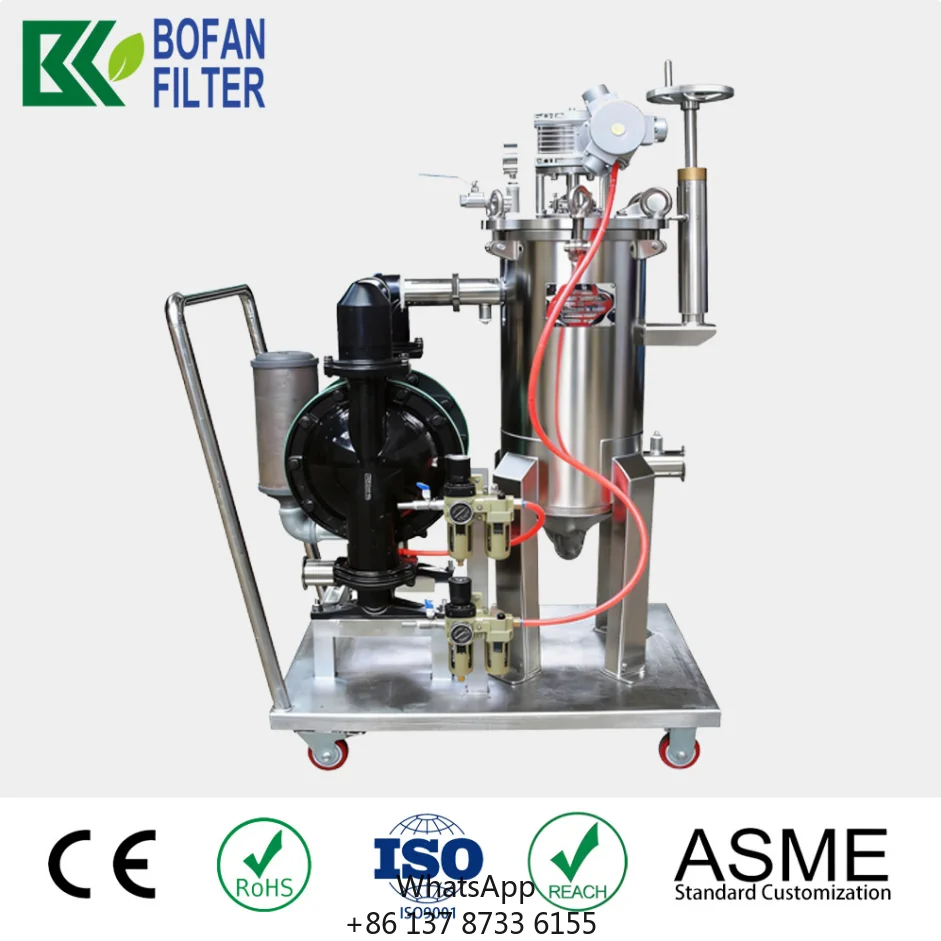 Filtration Auto Self Cleaning Strainer Self Cleaning Filter Housing Machine For Ink/Pulp/Chemical Emulsion/Paint
