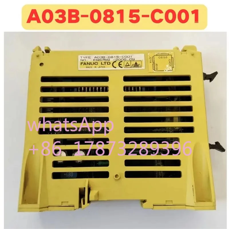 

Used IO Module A03B-0815-C001 A03B 0815 C001 Normal Function Tested OK