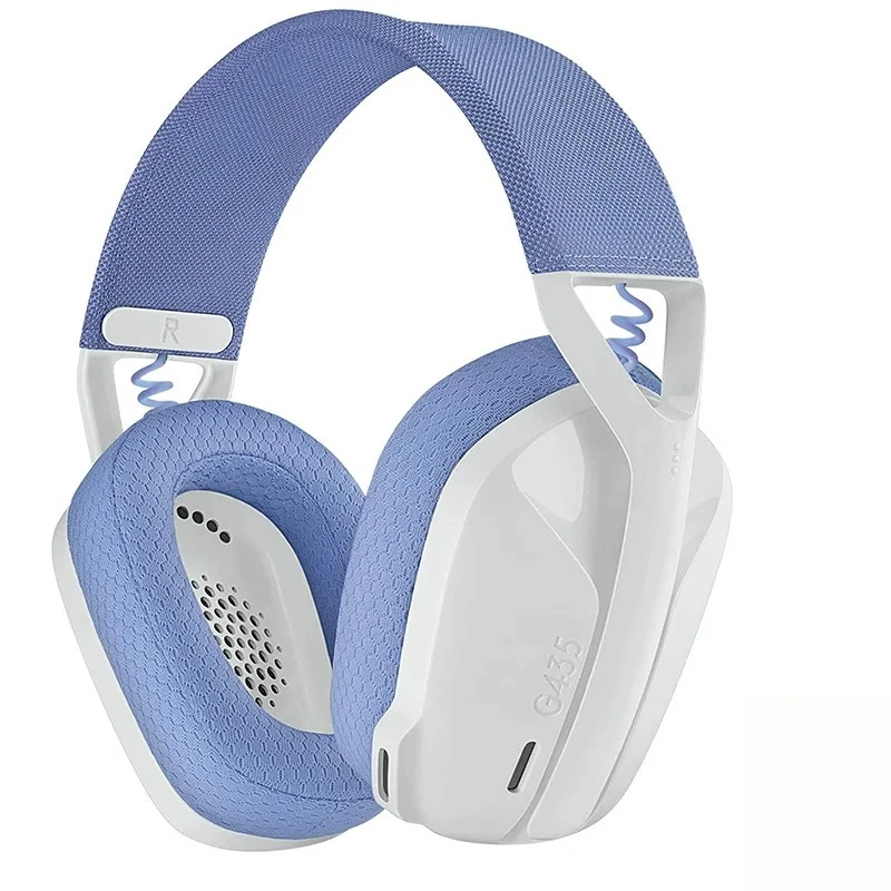 ل Logitech G435 LIGHTSPEED سماعة الألعاب اللاسلكية بلوتوث الصوت المحيطي سماعة فوق الأذن