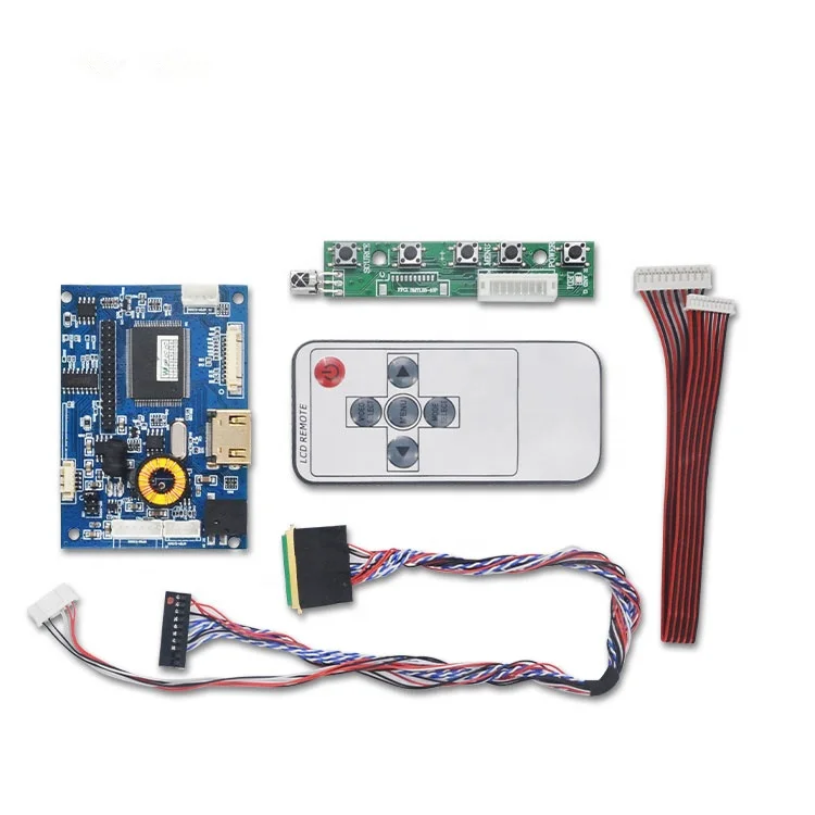 Remote Control PCB Board Keypad Speaker Support Multi Resolution Driver Board LCD Controller Board Kit