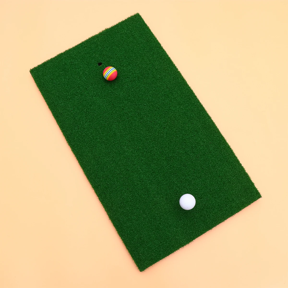 

1Pcs Golf Practice Mat Mini Realistic Turf Training Aid Indoor Outdoor Swing Mat Driving Hitting Chipping Putting