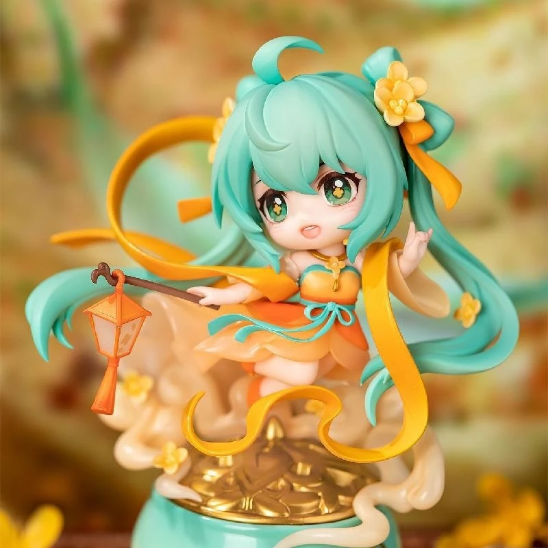 Hatsune Miku Guique Tianxiang Q Version Character Handmade Hatsune Miku Animation Peripheral Model Placed Dolls Handmade Gift To