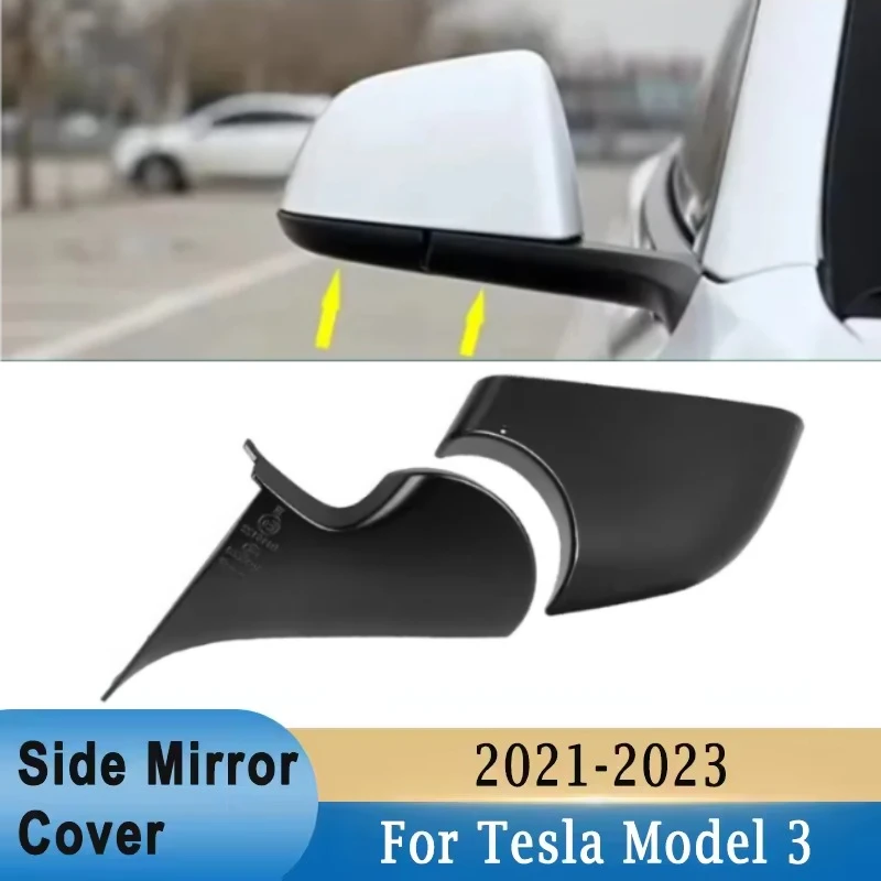 Side Rearview Mirror Lower Holder Base Shell Bottom Cover For Tesla Model 3 2021-23 2287.3303-Z 2287.3304-Z 2287.3005 2287.3006