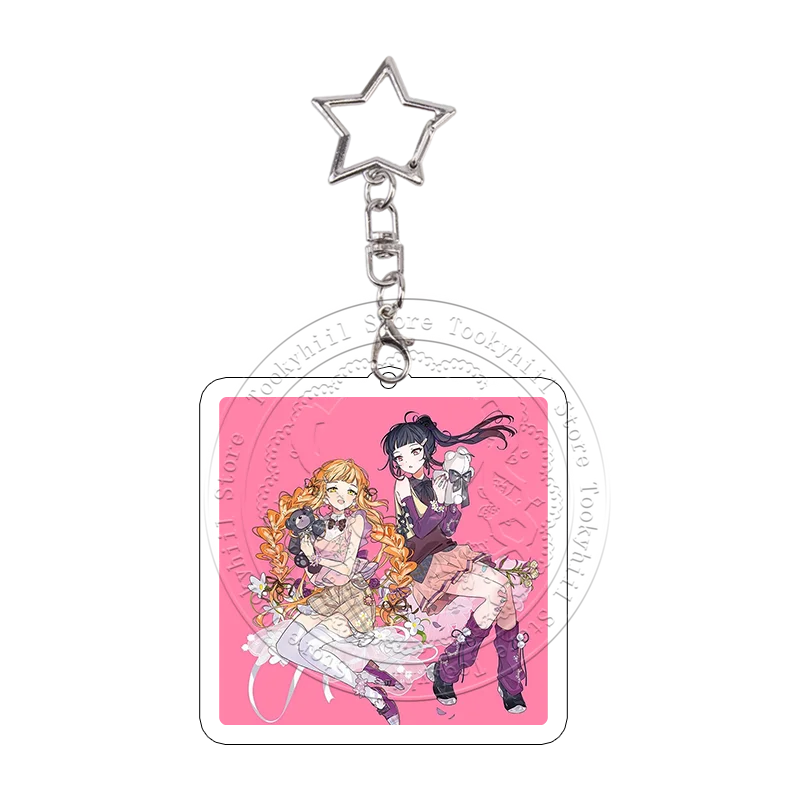 Shunka Shūtō Daikansha Acryl-Schlüsselanhänger Kawaii Studentin Frühlings-Tanz Taschenanhänger Dekoration Requisiten Schlüsselring Geburtstagsgeschenk – Detail 13