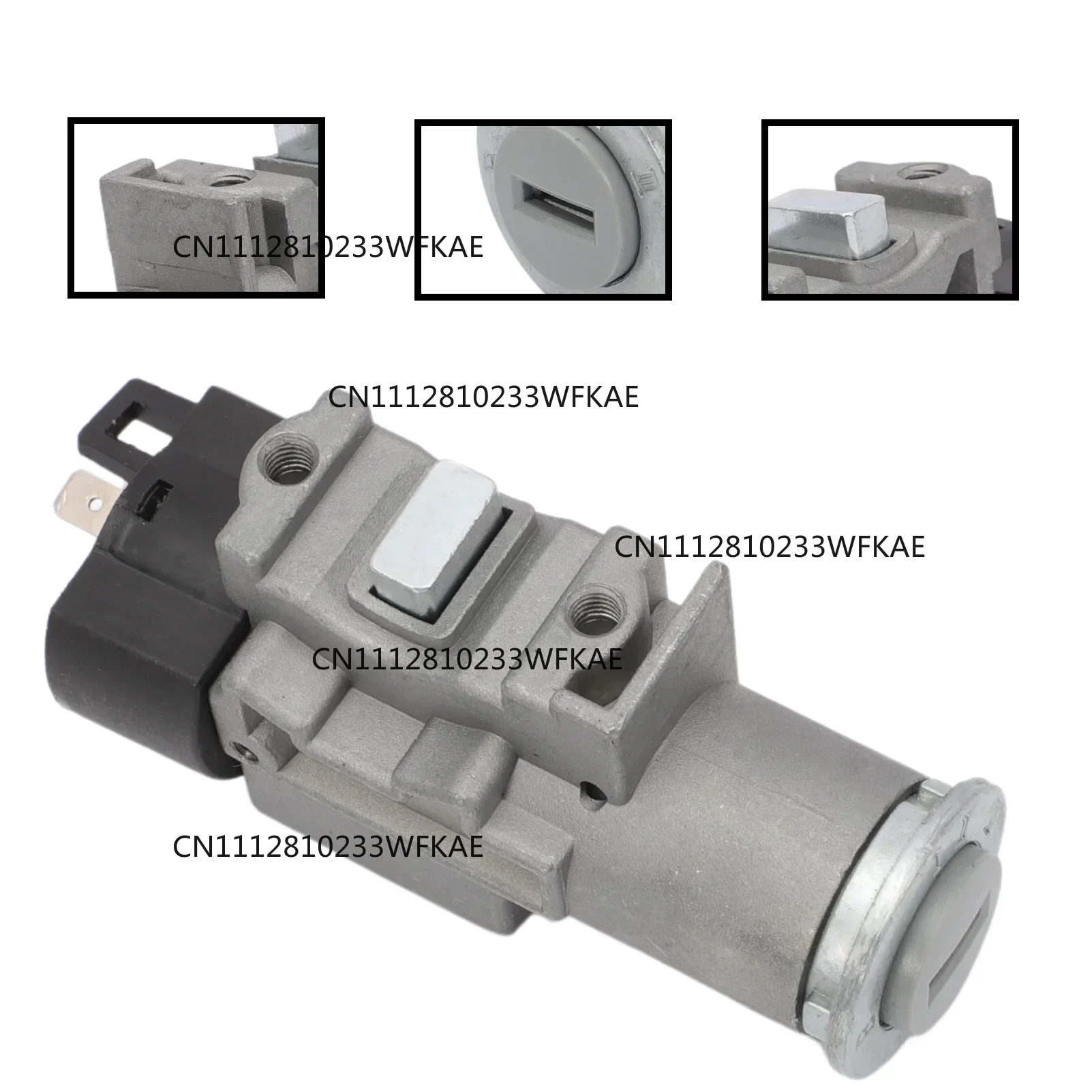Ignition switch with key cylinder for Matiz cylinder block 93741068