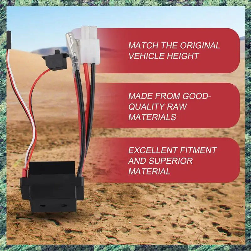 SCLS 320A ESC Gebürstet Vorwärts Rückwärts Elektrische Geschwindigkeit Controller Mit Bremse Wasserdichte Unterstützung 2-3S Batterie für RC Auto Boot