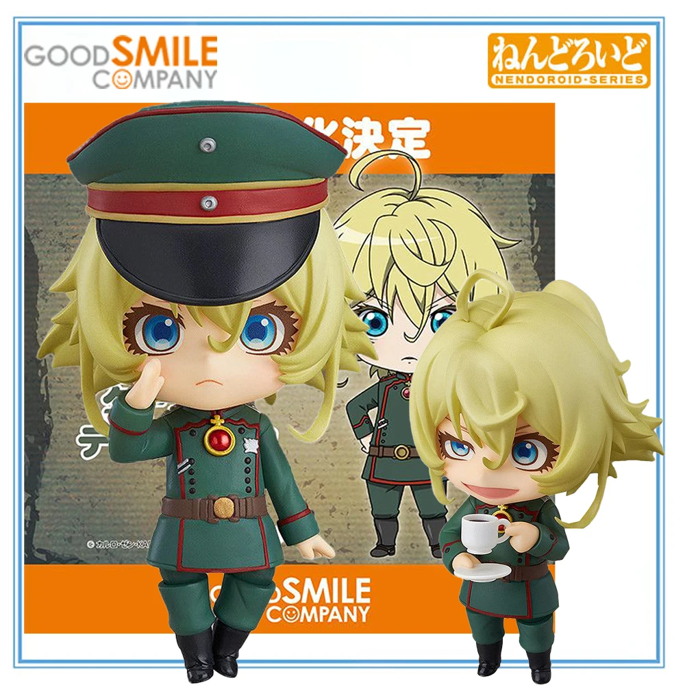شركة Good Smile الأصلية بنسبة 100% Nendoroid ( # 784) سلسلة مجموعة شخصيات الرسوم المتحركة Youjo Senki Tanya Degurechaff