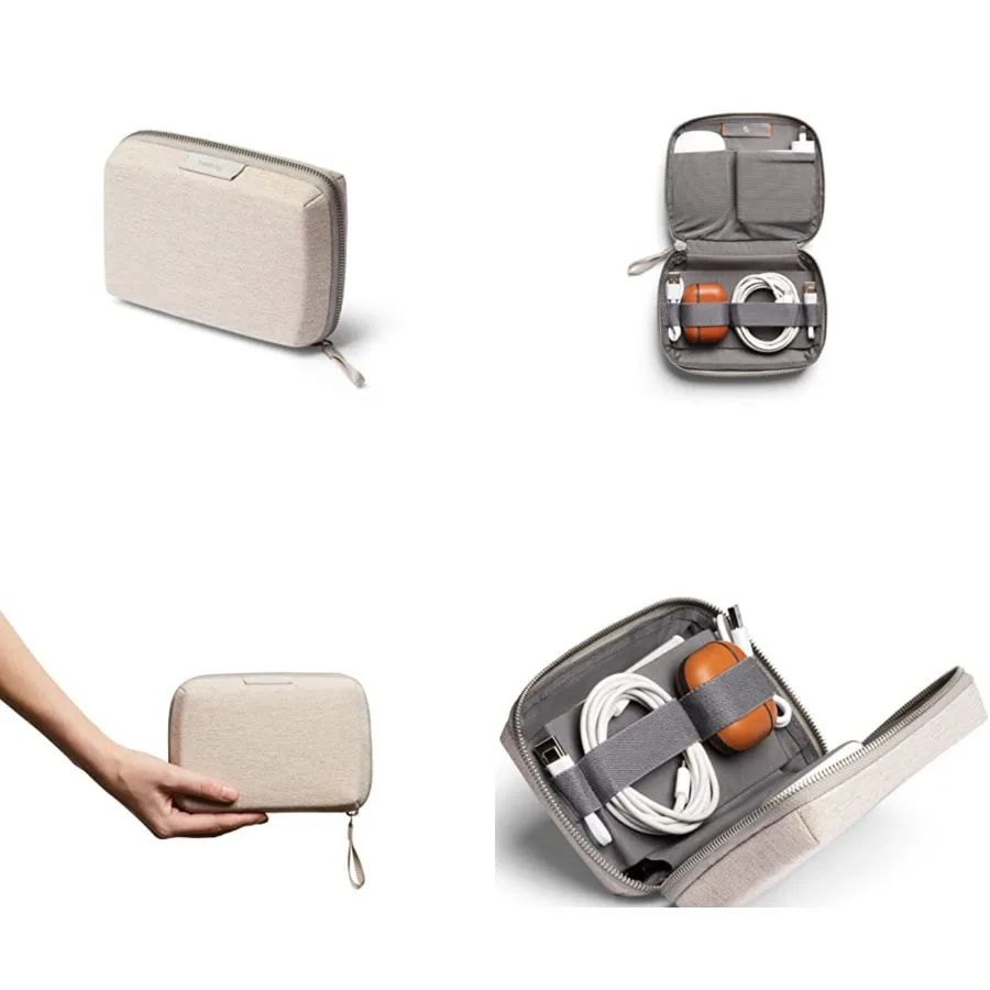 

Tech Kit Compact Tech Accessories Organizer, Zipper Pouch