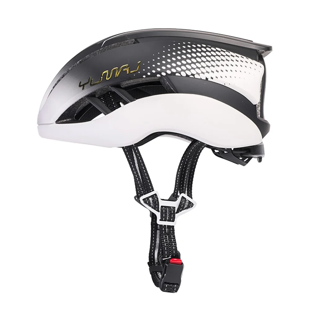 

YUMAJ новый встроенный килевой велосипедный шлем с магнитной пряжкой, крутой велосипедный шлем контрастного цвета, вентиляция, удаление влаги