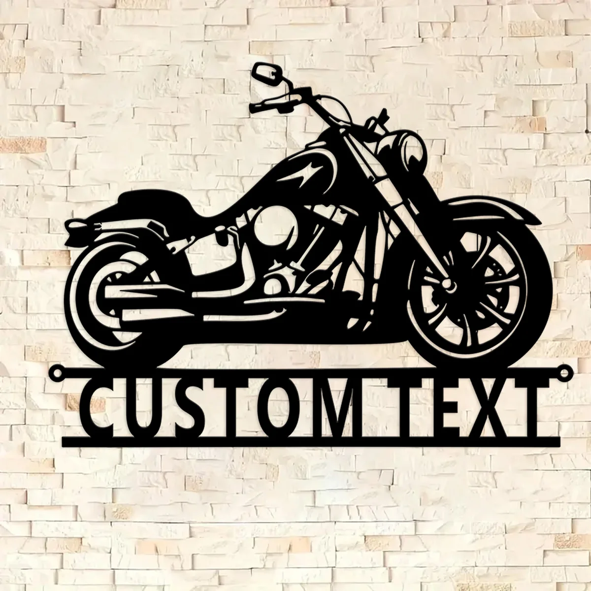 Custom Personalized motorcycle metal wall art custom motorcycle signs  dealership opening gifts