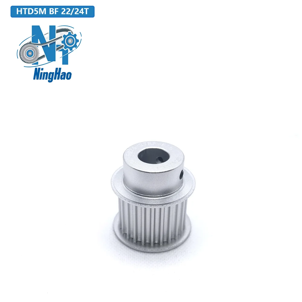 HTD 5M 22Teeth 24Teeth BFtype Timing Pulley Belt Width 10/15/20/25mm Bore 5/6/6.35/8/10/12……20mm 22T 24T 5M Synchronous Wheel