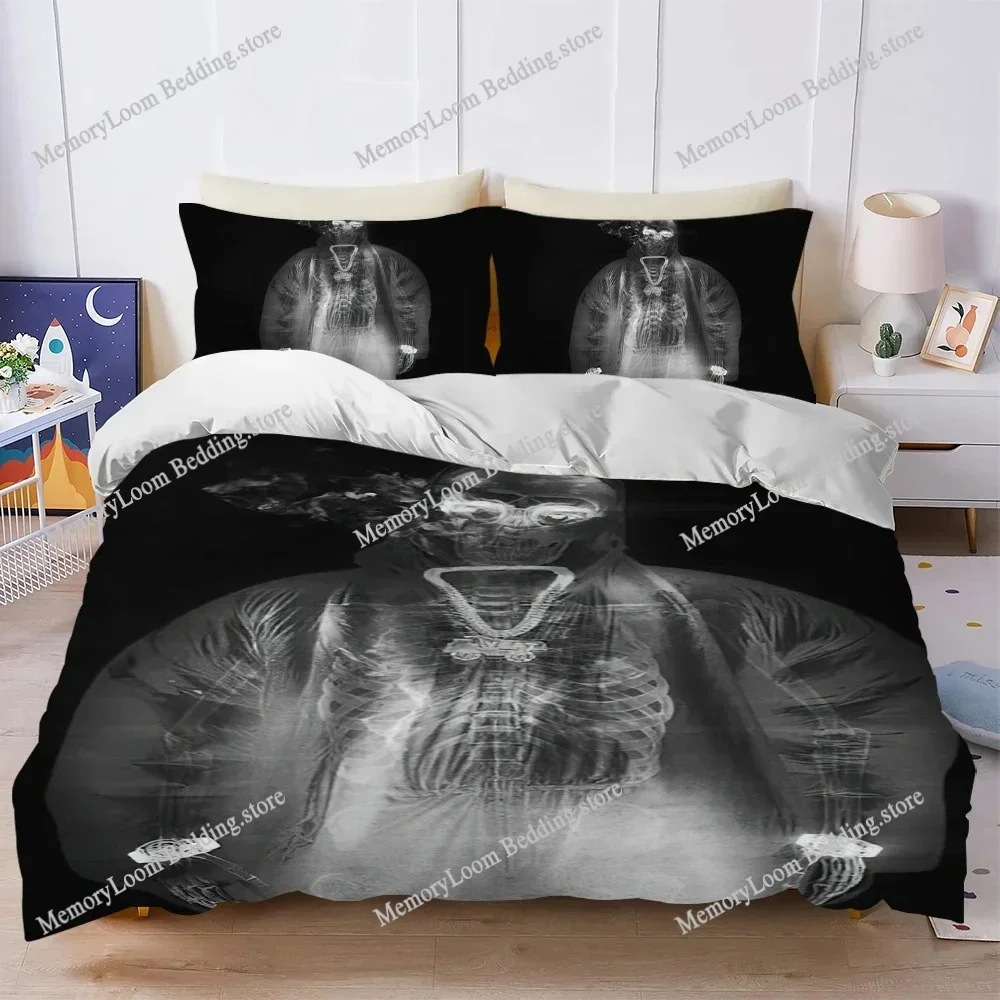 

Rapper Yeat 2093 Duvet Cover Set Home Style Bedding Soft Laundry Cotton Bed Four Seasons Student Dormitory Home Textileextile741