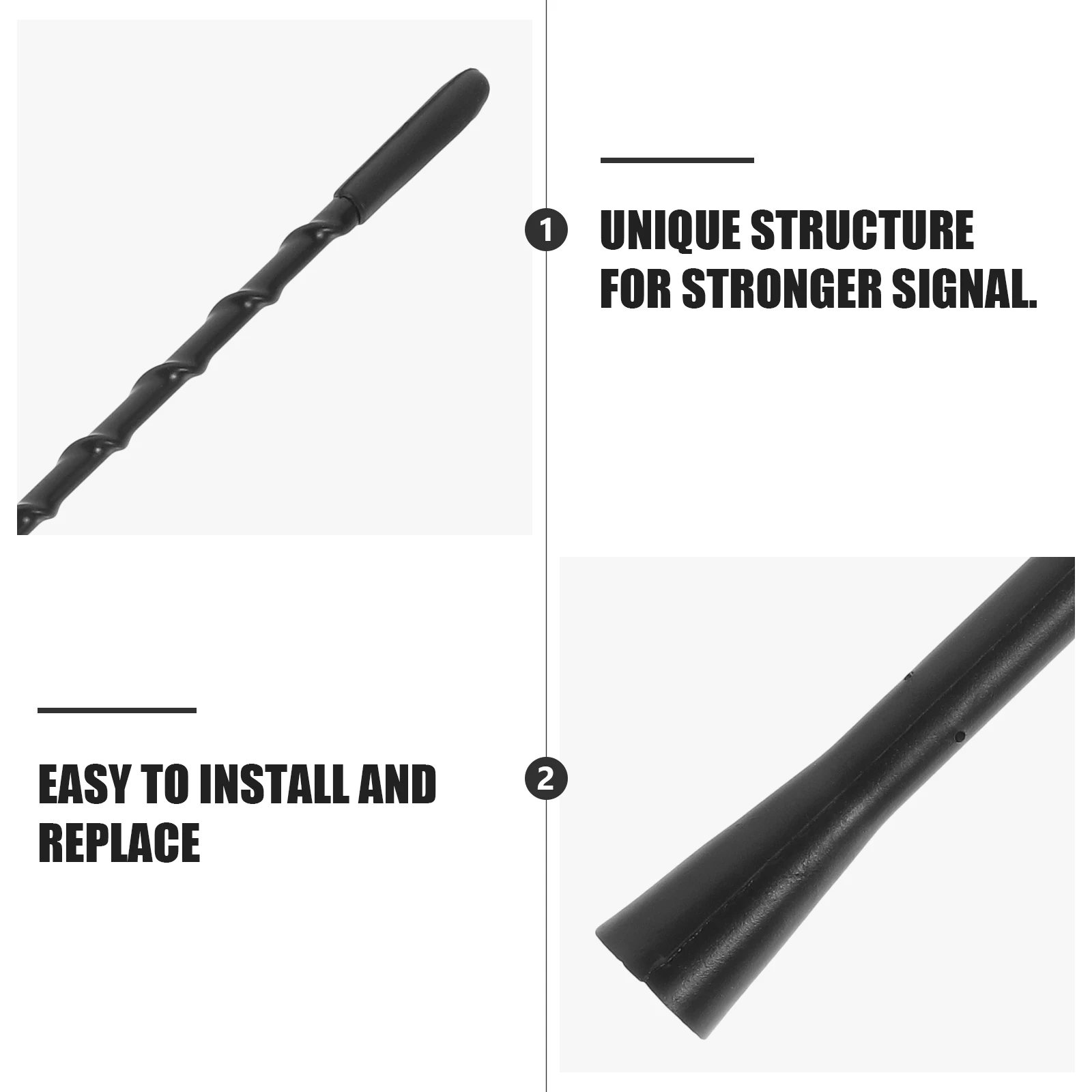 

Universal Car Roof Aerial Antenna Replacement 11 Inch Fm Am Signal Radio Reception Auto Exterior Accessories Vehicle