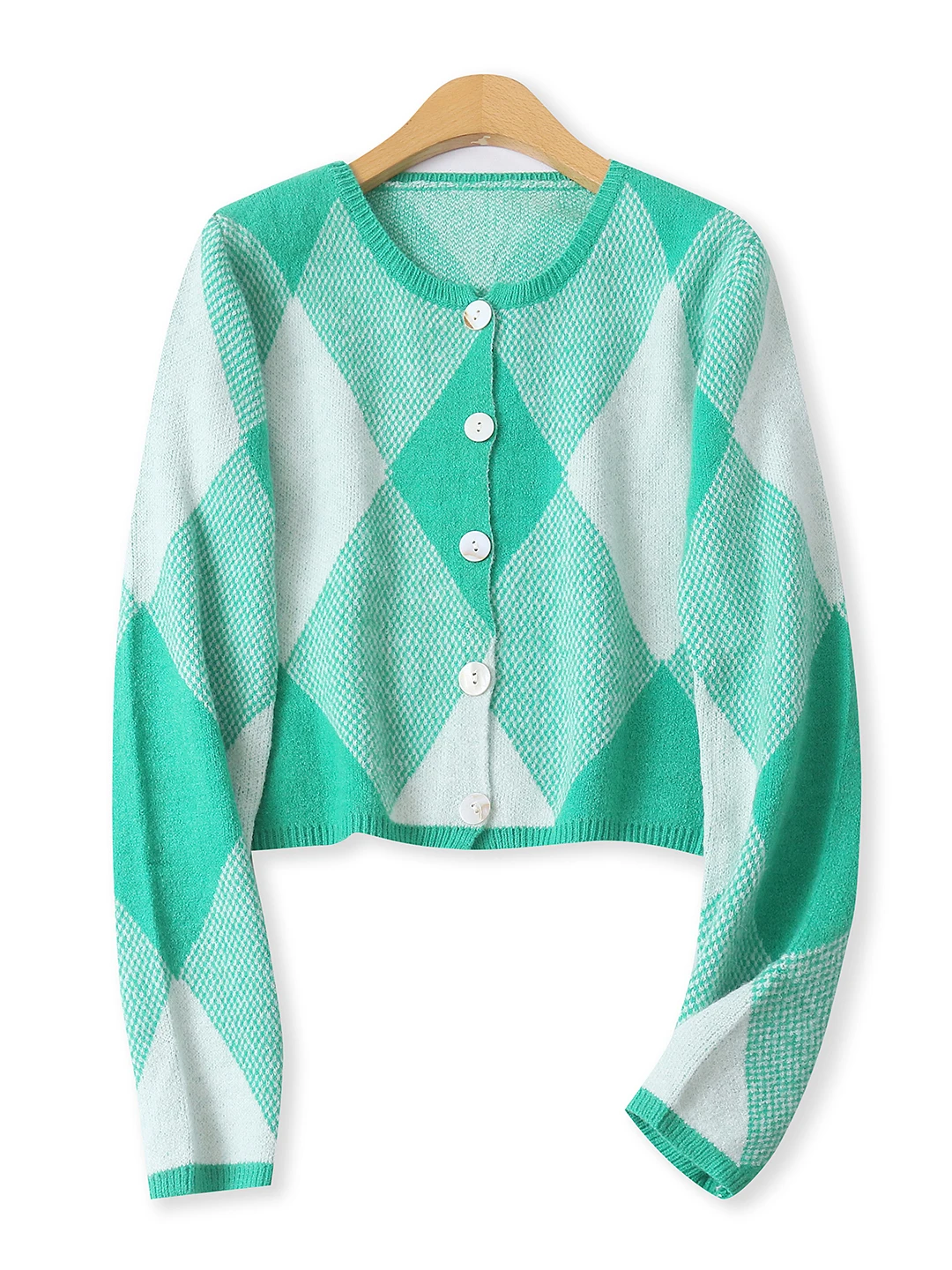 

Кардиган или Све Long Sve круглый Ne High Elastici на одной пуговице, осенний новый женский универсальный свитер