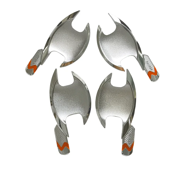 

Abs Door Bowl Cover Chrome Kits for Ford Ranger T6-T8 2016-2019 Body Door Bowl Cover Exterior Accessories