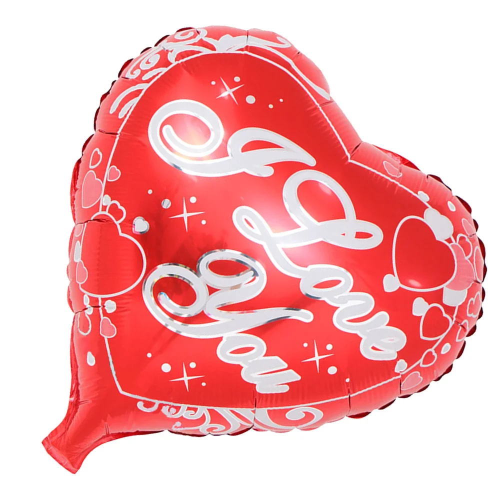 

18Inch I Love You Heart Balloon Romantic Foil Decoration for Wedding Engagement Valentine's Day Party Backdrop Photography