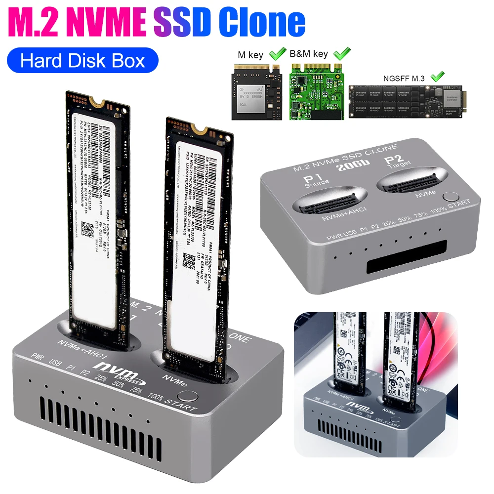 docking-station-nvme-gen2x-20gbps-dual-bay-m2-nvme-ssd-clone-usb32-type-c-box-esterno-per-disco-rigido-m-b-m-key-m2-m3-nvme-pci-e