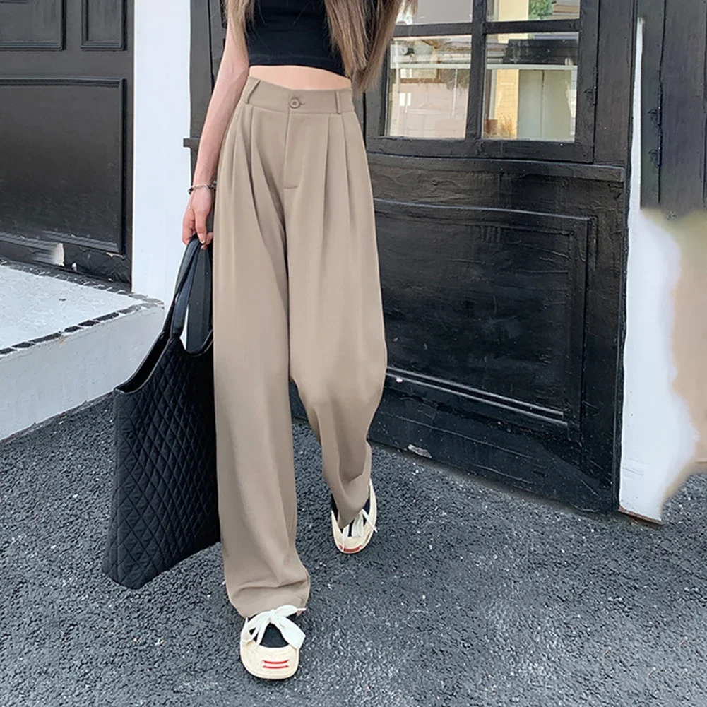 Casual Outfit Petite Womens Pants Comfortable Straight Leg Pants Comfortable Vacation Wear Home Daily Club Pants