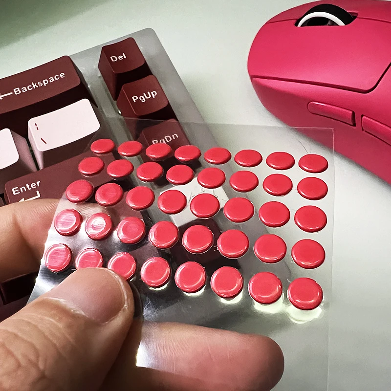 Ultraglide Kleine Runde PTFE-Mausfüße DIY Maus-Gleitfüße ICE Control Speed Version Verschleißfest E-Sport Universal – Detail 3