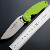 Eafengrow R1 Folding Knife AUS-8 Blade steel pocket knives G10 Handle outdoor Tool EDC Camping Survival Knife