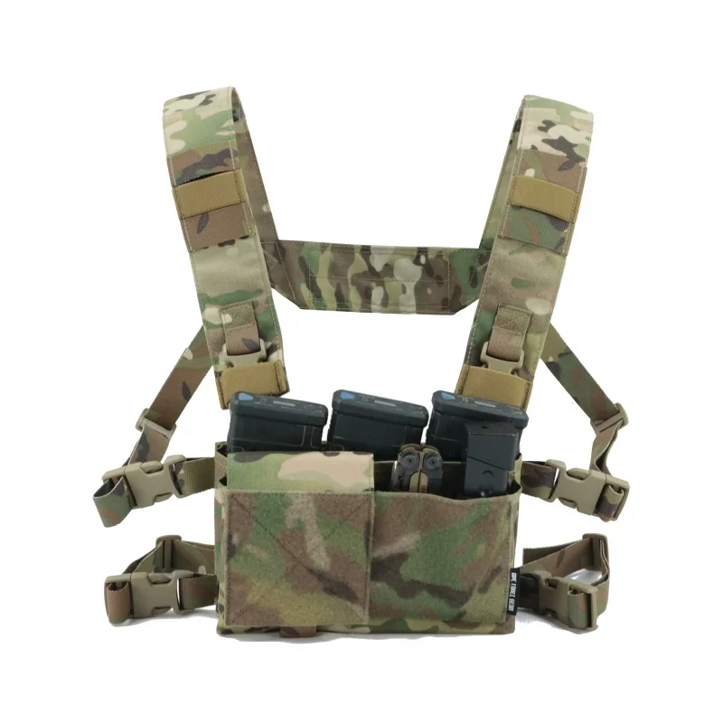 

ApeForceGear Micro Fight MK3 Chest Rig Basic Set, Military Tactical Equipment, Army Gel Blaster, Tactical Gear, AFG-CR002