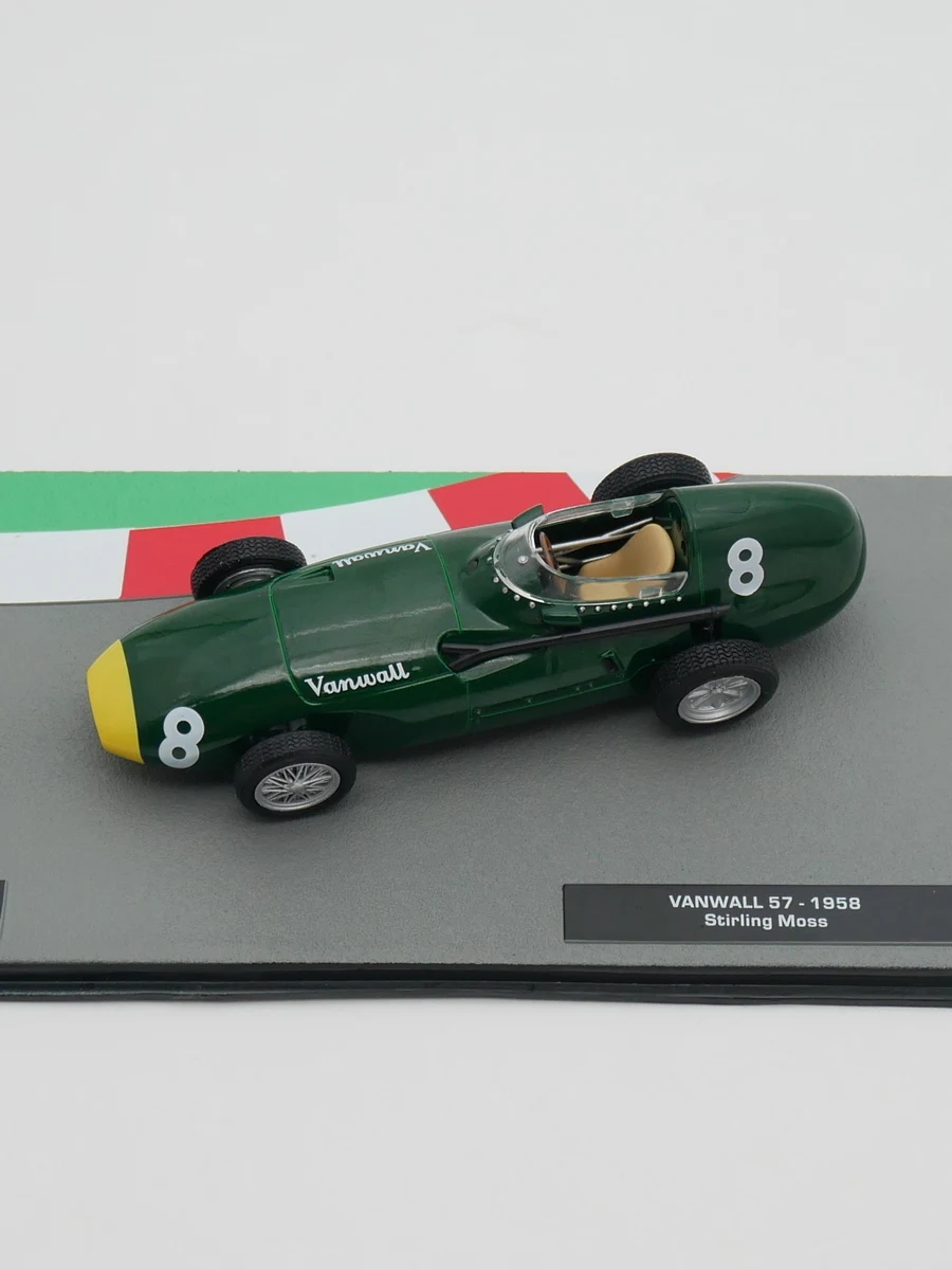 Ixo 1:43 VANWALL 57 1958 Stirling Moss Diecast Car Metal Toy Model