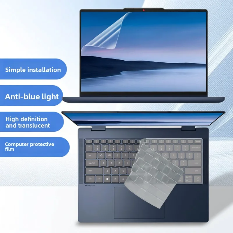 Película protectora para pantalla de ordenador Lenovo IdeaPad 5 2 en 1 14AGP11, película protectora para teclado 14AHP11, película protectora antirreflectante 14IPH11, película protectora 14Q8Y11