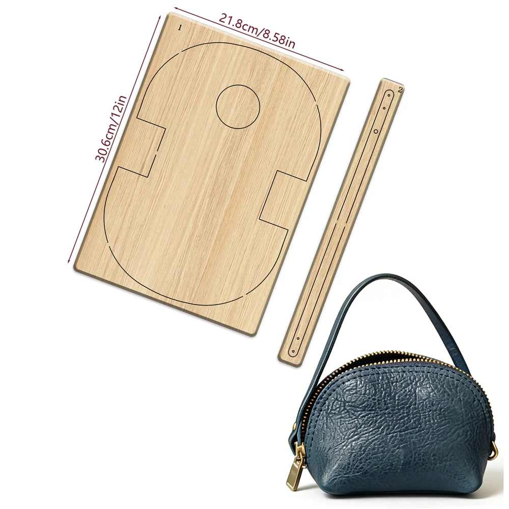 

Форма для вырезания маленьких сумок, для самостоятельного изготовления, форма для вырезания из кожи, эксклюзивный инструмент для любителей кожевенного ремесла.