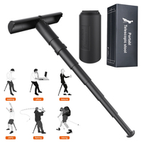 Portable Folding Chair Outdoor Retractable Stool Foldable High Chair Carry-On Folding Stool for Travel Queuing