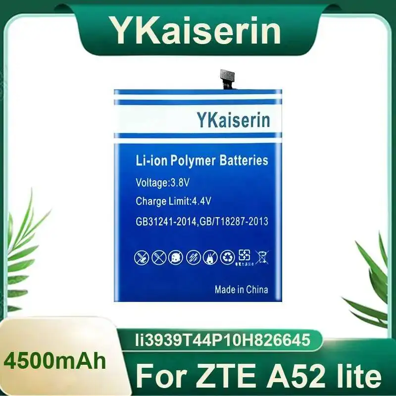 

Для Zte A52 Lite экологически чистый 4500 мАч Li3939t44p10h826645 аккумулятор мобильного телефона износостойкий