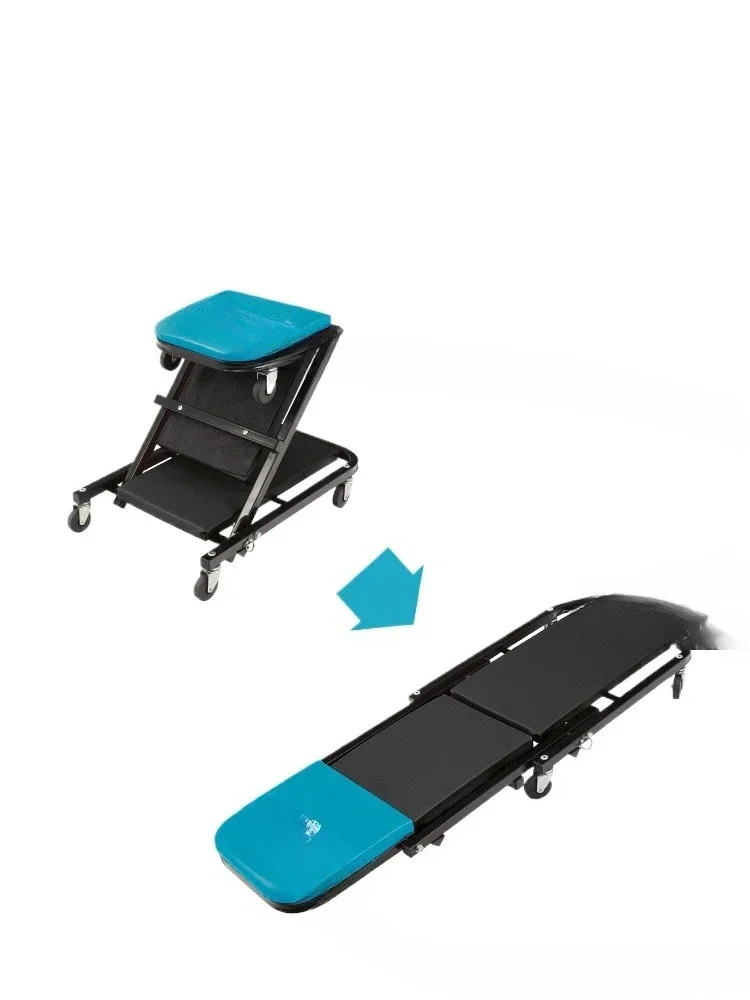 Car repair reclining board Car repair Skateboard seat Folding auto repair tool Auto insurance
